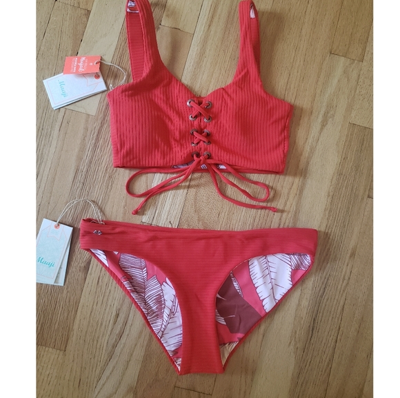 Maaji Other - NWT Maaji Red Reversible Swimsuit